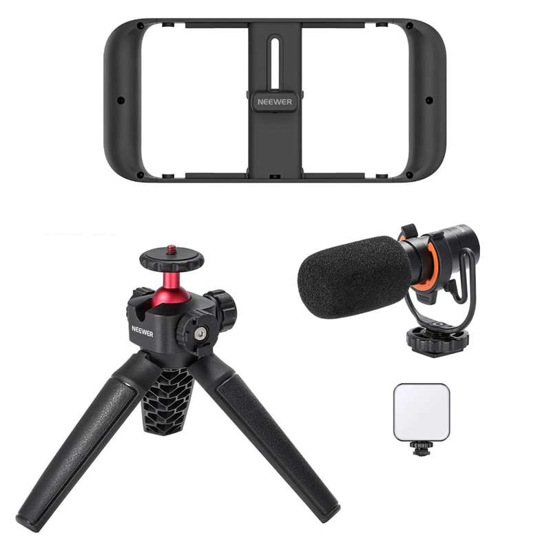 گیمبال و لرزشگیر موبایل نیویر مدل Video Making PA004 گیمبال و لرزشگیر موبایل نیویر مدل Video Making PA004
