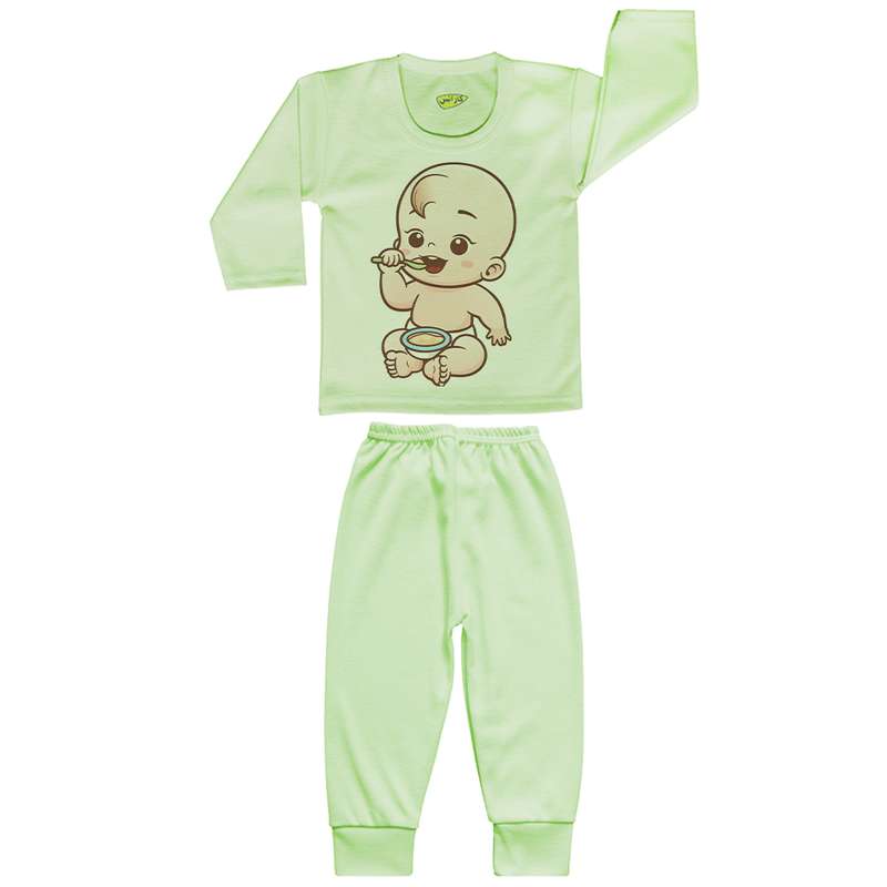 ست تی شرت و شلوار نوزادی کارانس مدل SBSG-3020
