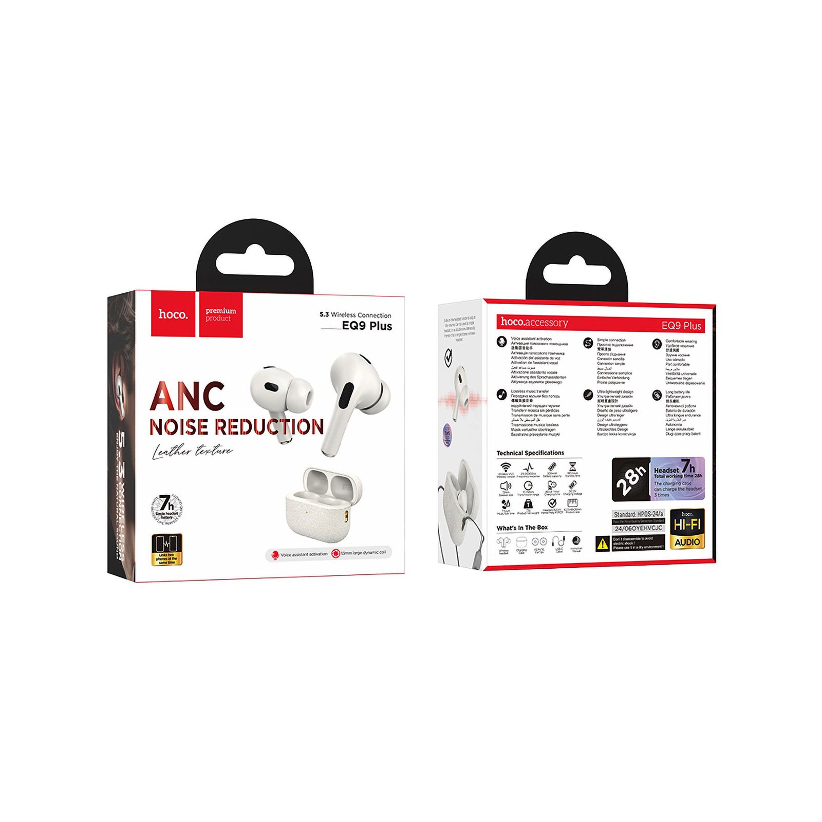 هدفون بلوتوثی هوکو مدل EQ9 PLUS ANC -  - 14
