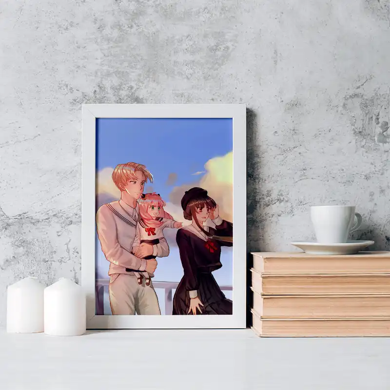 تابلو خندالو مدل خانواده فورجر انیمه اسپای ایکس فمیلی کد 15562