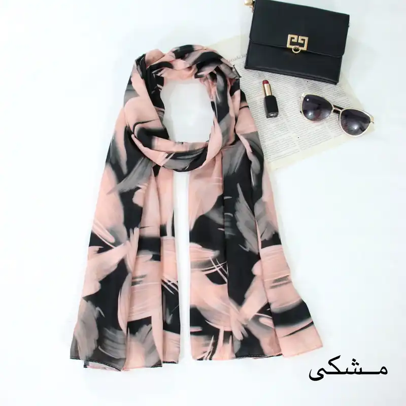 شال زنانه مدل نخی جدید ابرو بادی کد a-2543