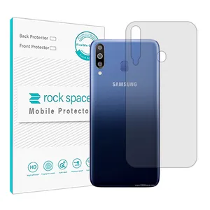 Rock space HyGEL model transparent phone back protector suitable for Samsung Galaxy M30 mobile phone