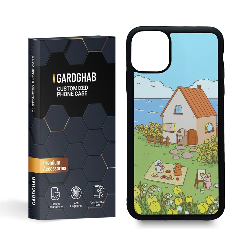 کاور گارد قاب مدل دخترانه مناسب برای گوشی موبایل اپل iphone 11 promax 