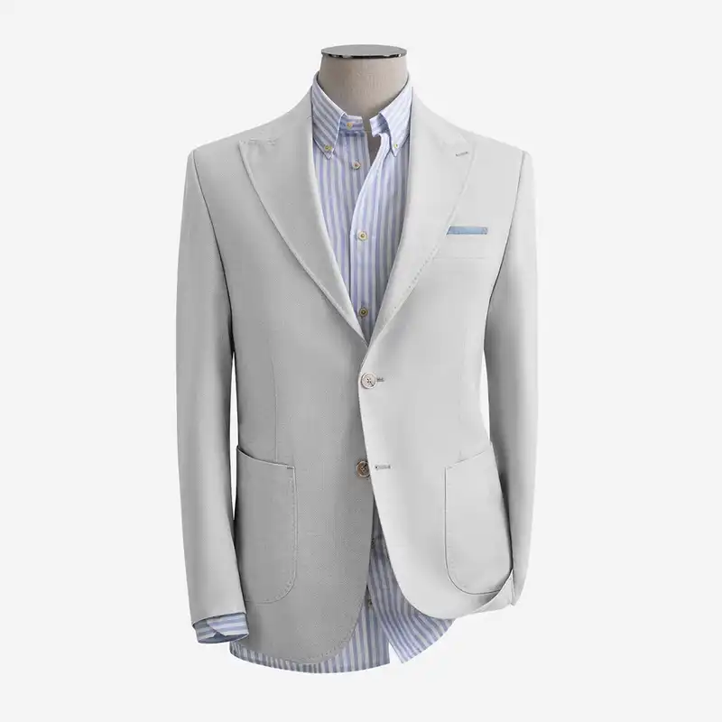 کت تک مردانه کروم مدل دو دکمه 2410202
