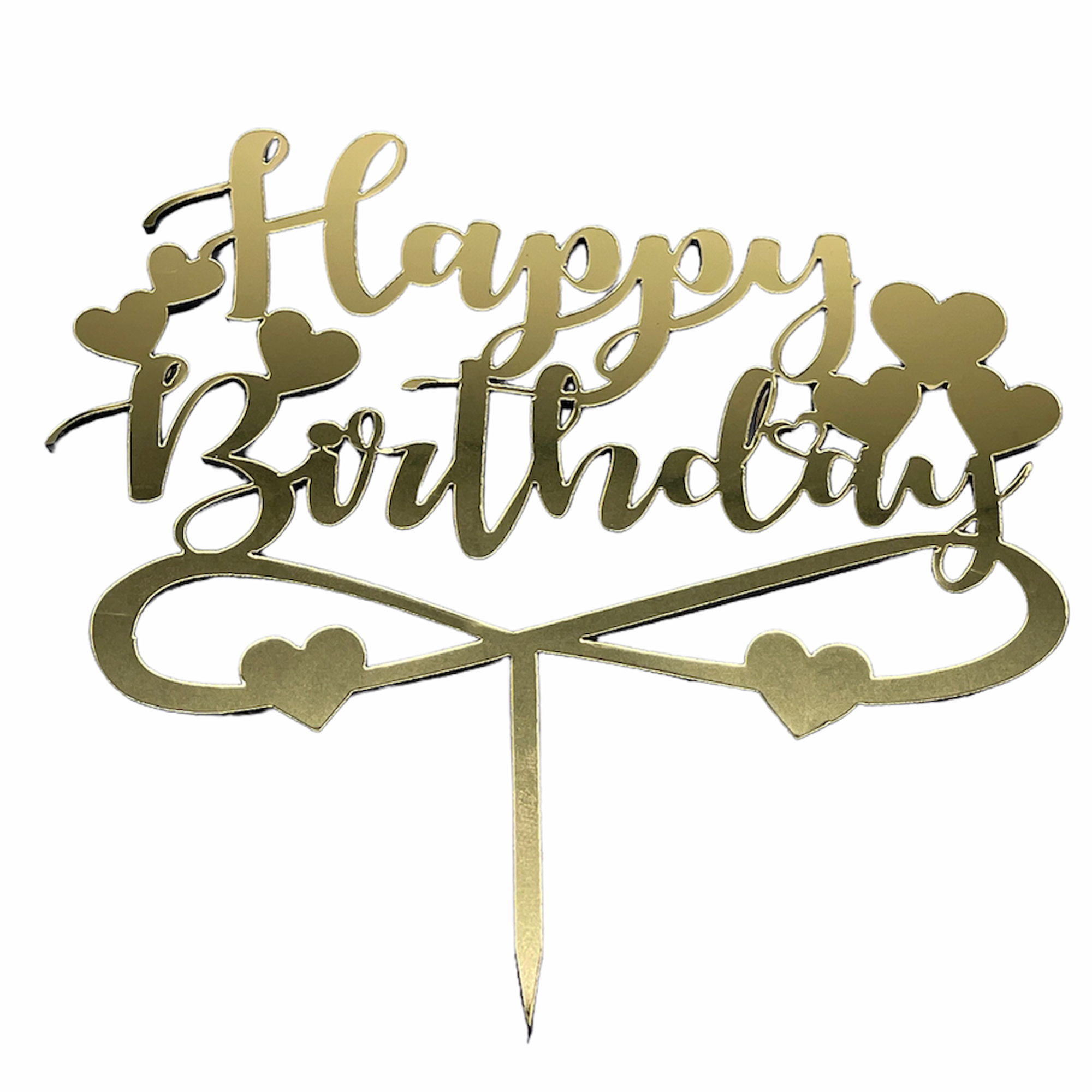 تاپر کیک تولد مدل HT-happy birthday
