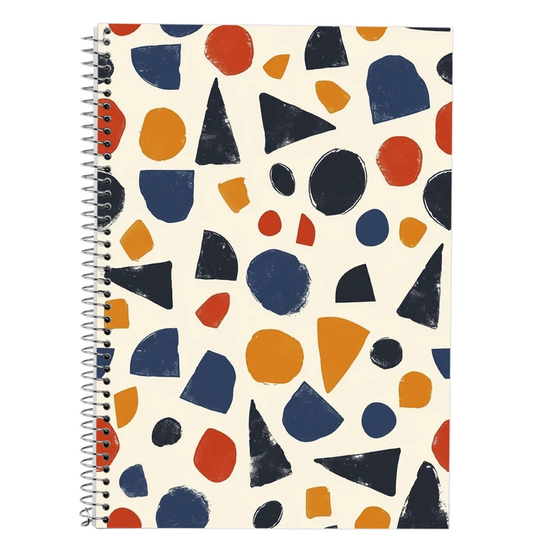 دفتر زبان 50 برگ مدوپد مدل دو خط طرح فانتزی کد DF13741