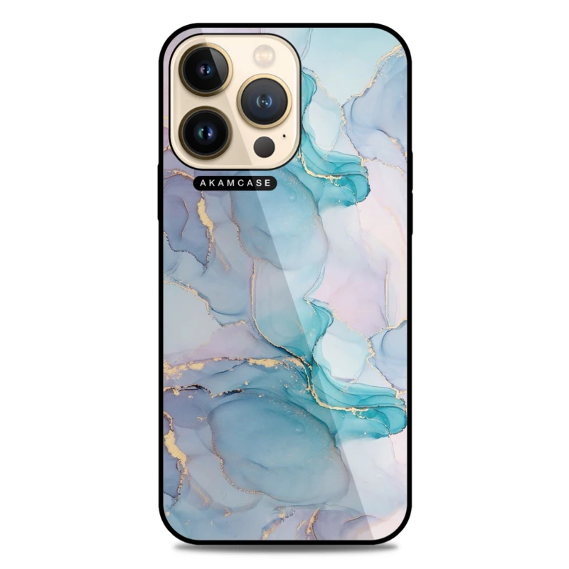 کاور آکام مدل AMC-WA13PRO-MARBLE-17 مناسب برای گوشی موبایل اپل iPhone 13 Pro
