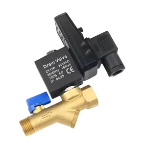شیر برقی پنوماتیک ای اس ان مدل تایمردار OPT-B 1/2inch 220V