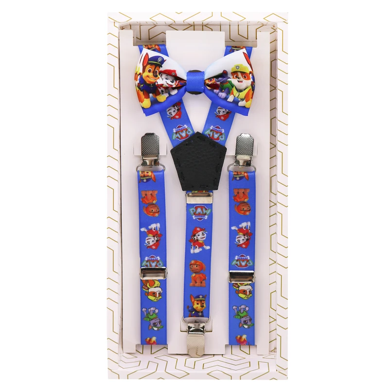 ست ساسبند و پاپیون پسرانه مدل سگ نگهبان کد 103