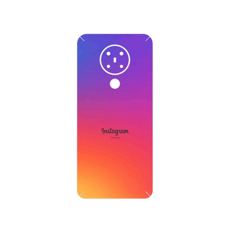 برچسب پوششی ماهوت مدل Instagram مناسب برای گوشی موبایل نوکیا 5.3