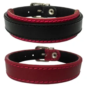 دستبند چرم وارک مدل دوستی کد rb517 مجموعه 2 عددی