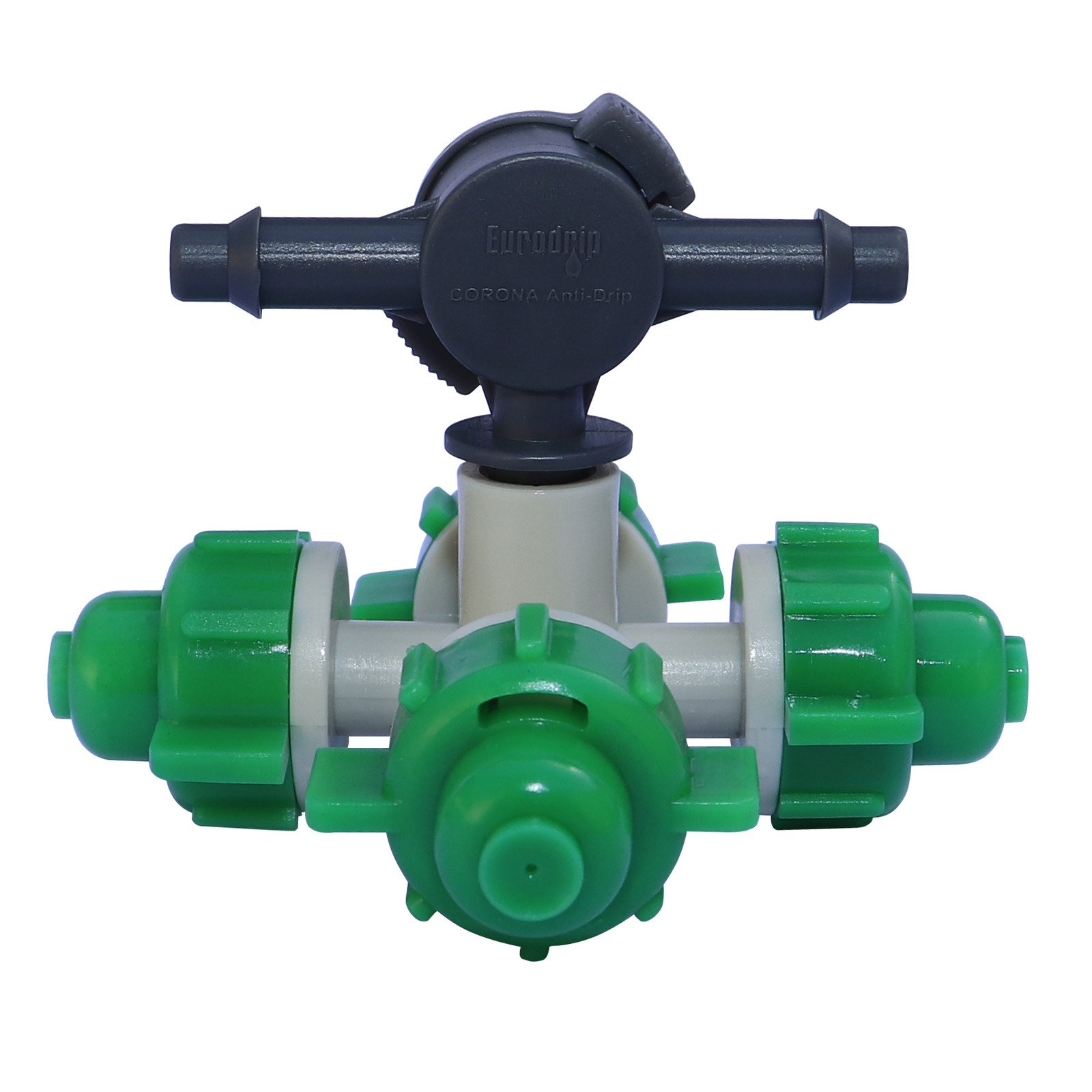 سه راهی ضد چکه مه پاش یورودریپ مدل CORONA Anti-Drip بسته 10 عددی