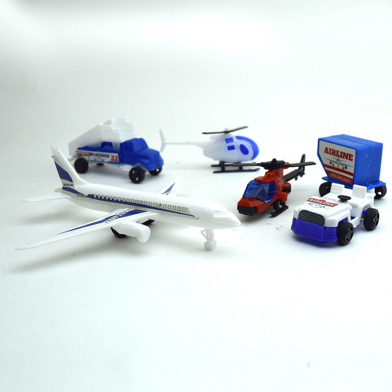 هواپیما بازی مدل فرودگاه بسته 6 عددی