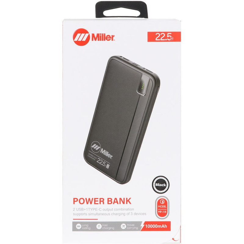 پاور بانک میلر مدل MP-118 ظرفیت 10000 میلی آمپر ساعت