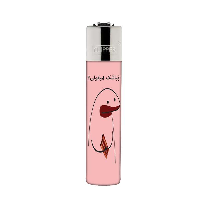 فندک کلیپر مدل میقولی کد 2448