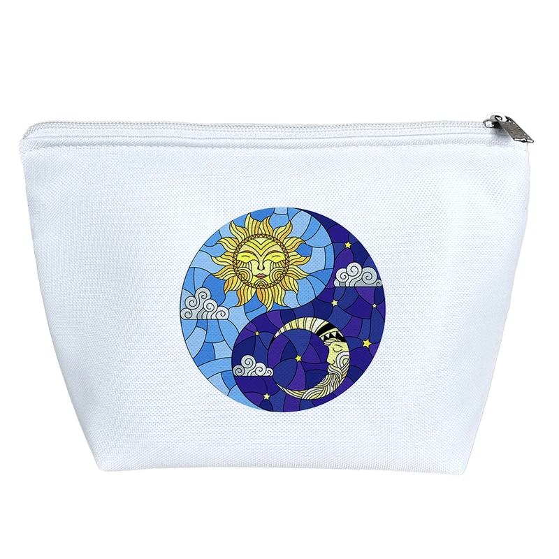 کیف لوازم آرایش دخترانه خندالو مدل خورشید و ماه کد 5452