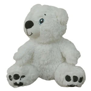 عروسک طرح خرس قطبی مدل Natalie Polar Bear کد SZT6/444 ارتفاع 25 سانتی‌متر