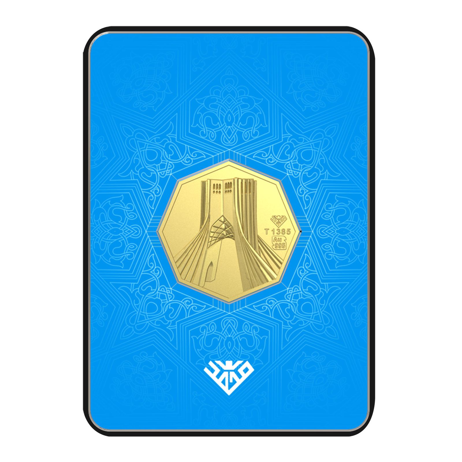 شمش طلا 24 عیار طلای محمد مدل MG-A-4 - - 1