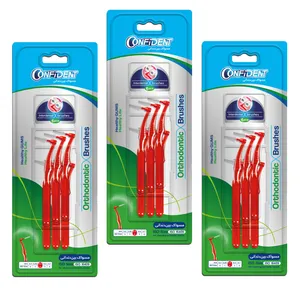 مسواک بین دندانی کانفیدنت کد 0.5 سه بسته 6 عددی