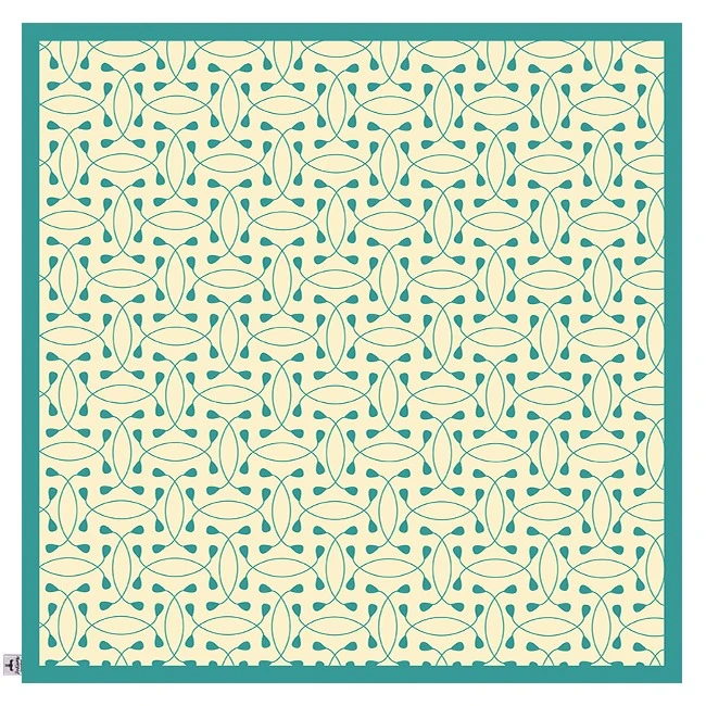 رومیزی رومیزی باز طرح مربع مدل سنتی مدرن کد 11084 سایز 140*140 سانتی متر