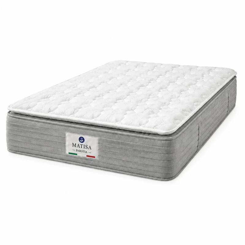 تشک طبی فنری ماتیسا مدل پاروتیا دونفره سایز 200×180 سانتیمتر