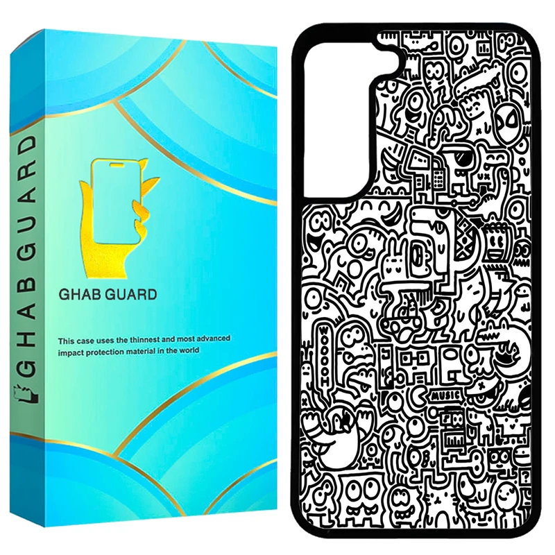 کاور قاب گارد طرح نقاشی مدل GCHPA21F مناسب برای گوشی موبایل سامسونگ Galaxy S21 FE 5G