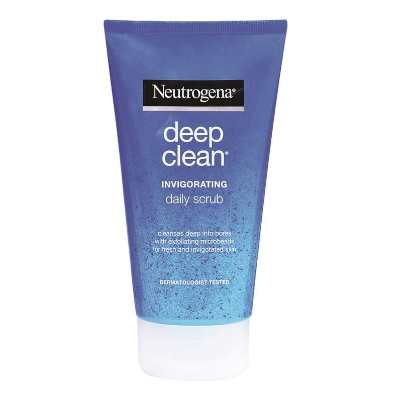 اسکراب لایه بردار پوست نوتروژینا مدل Deep Clean حجم 150 میلی لیتر