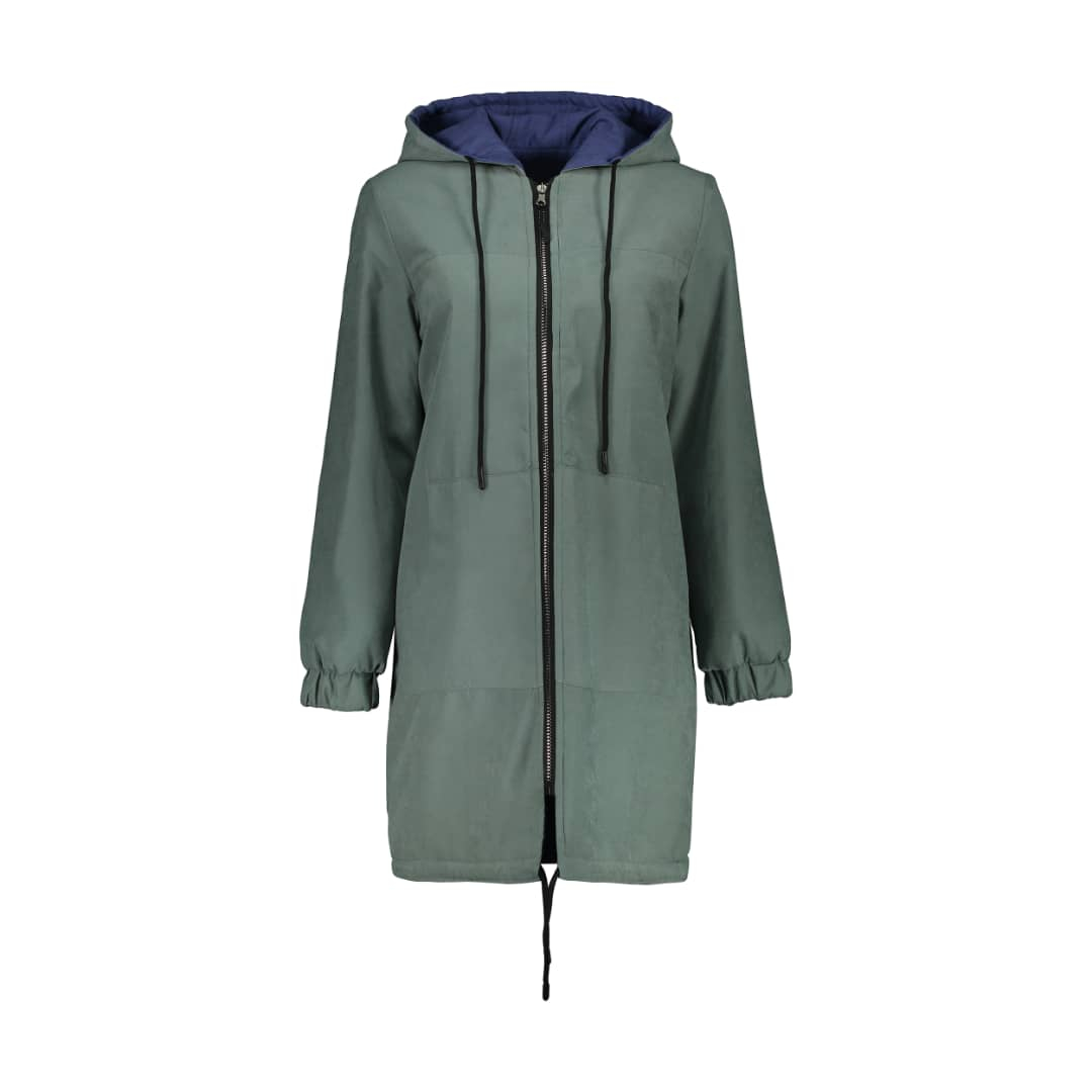 پالتو زنانه مدل 405 رنگ سبز