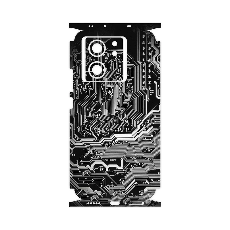 برچسب پوششی ماهوت مدل Black_Printed_Circuit_Board-FullSkin مناسب برای گوشی موبایل شیائومی 13T Pro