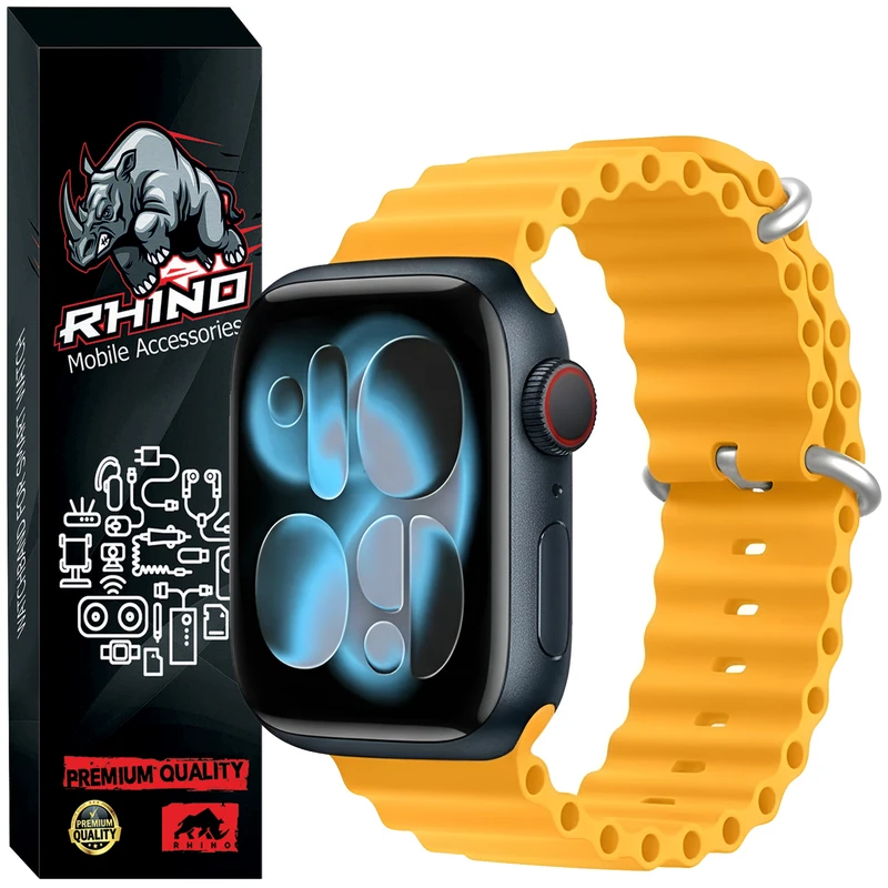  بند راینو مدل Ocean مناسب برای اپل واچ سایز 46 میلی متری سری 10/11 