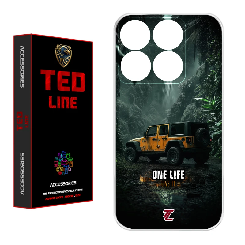 کاور تد لاین طرح ماشین آفرود کد 1119 مناسب برای گوشی موبایل شیائومی Mi 14T / 14T Pro