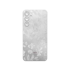 MAHOOT Silver-Wildflower Cover Sticker for Samsung Galaxy A55