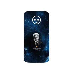 MAHOOT Morgan Freeman Cover Sticker for Motorola Moto G6