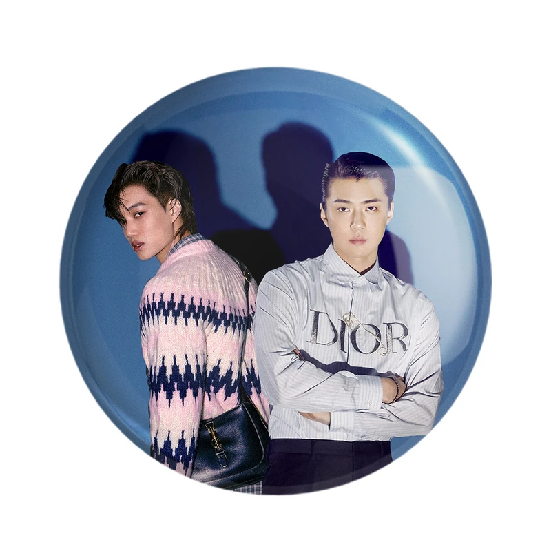 مگنت خندالو طرح کای و کیونگسو گروه اکسو EXO کد 16861