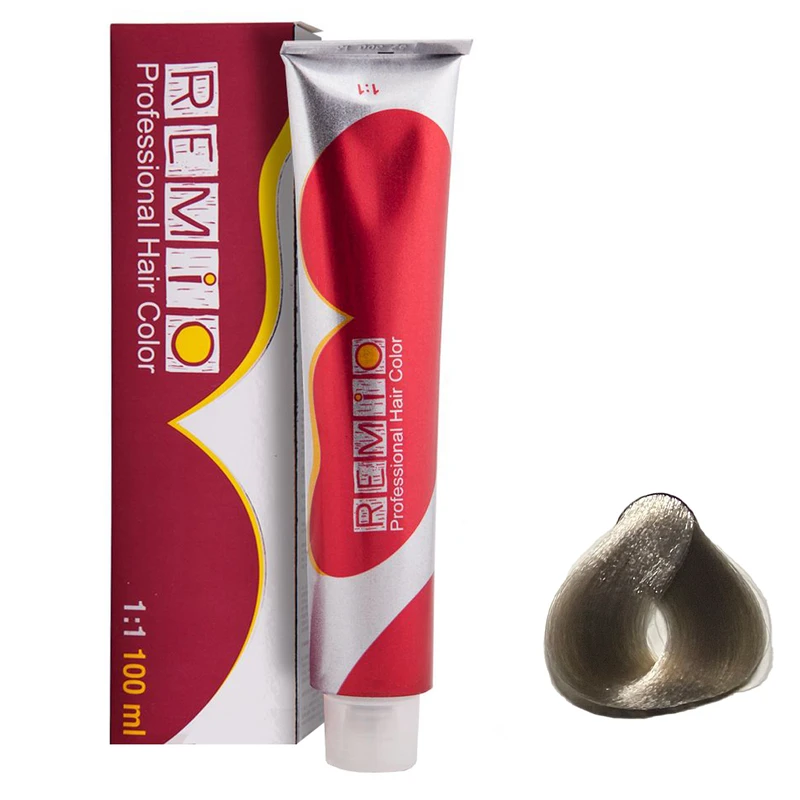 رنگ مو رمیو شماره RZ8 حجم 100 میلی لیتر رنگ سایه خاکستری