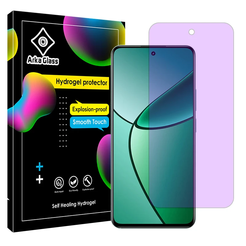 محافظ صفحه نمایش آنتی پرپل آرکا گلس مدل Eye Car مناسب برای گوشی موبایل ریلمی 12 Plus