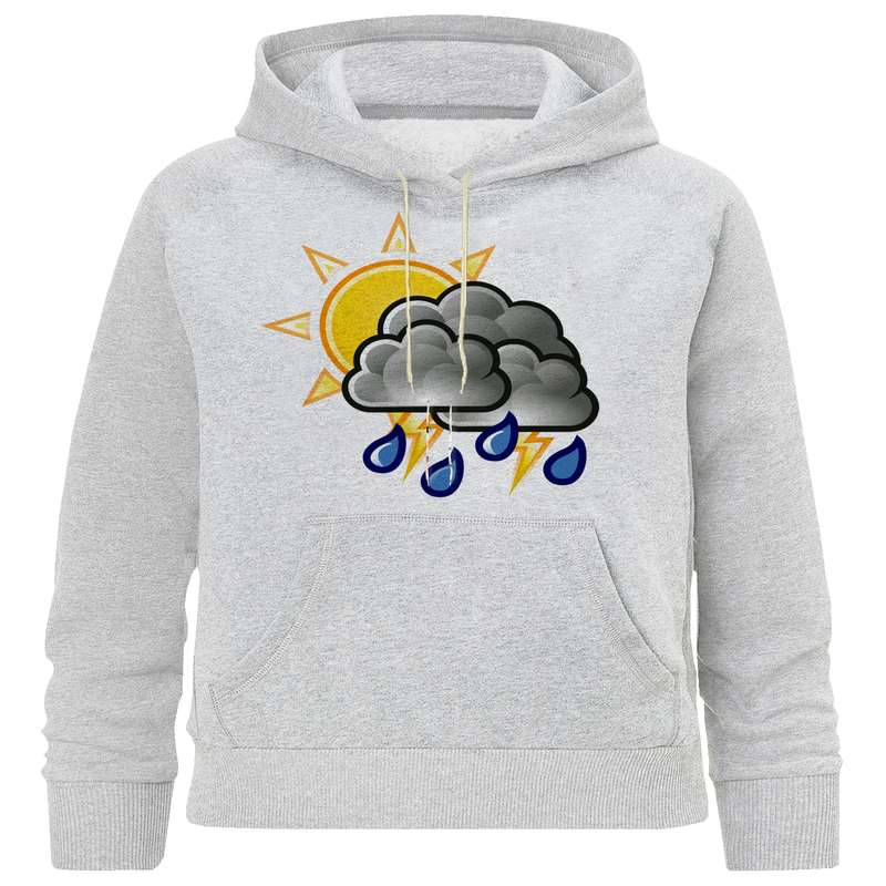 هودی دخترانه مدل M  107 ابر