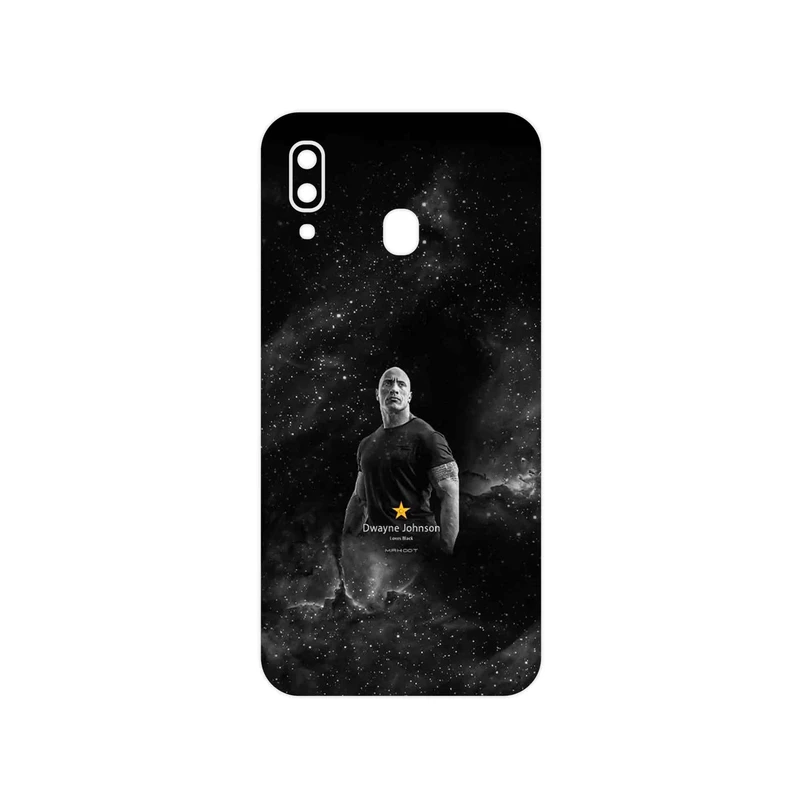 برچسب پوششی ماهوت مدل Dwayne Johnson مناسب برای گوشی موبایل سامسونگ Galaxy M10s