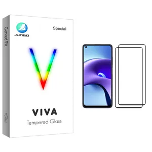 Junbo Viva Glass Screen Protector For Xiaomi Redmi Note 9T Pack Of 2