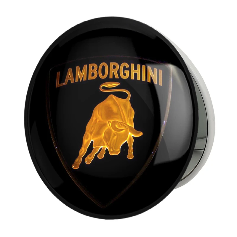 آینه جیبی خندالو طرح لامبورگینی Lamborghini مدل تاشو کد 30633