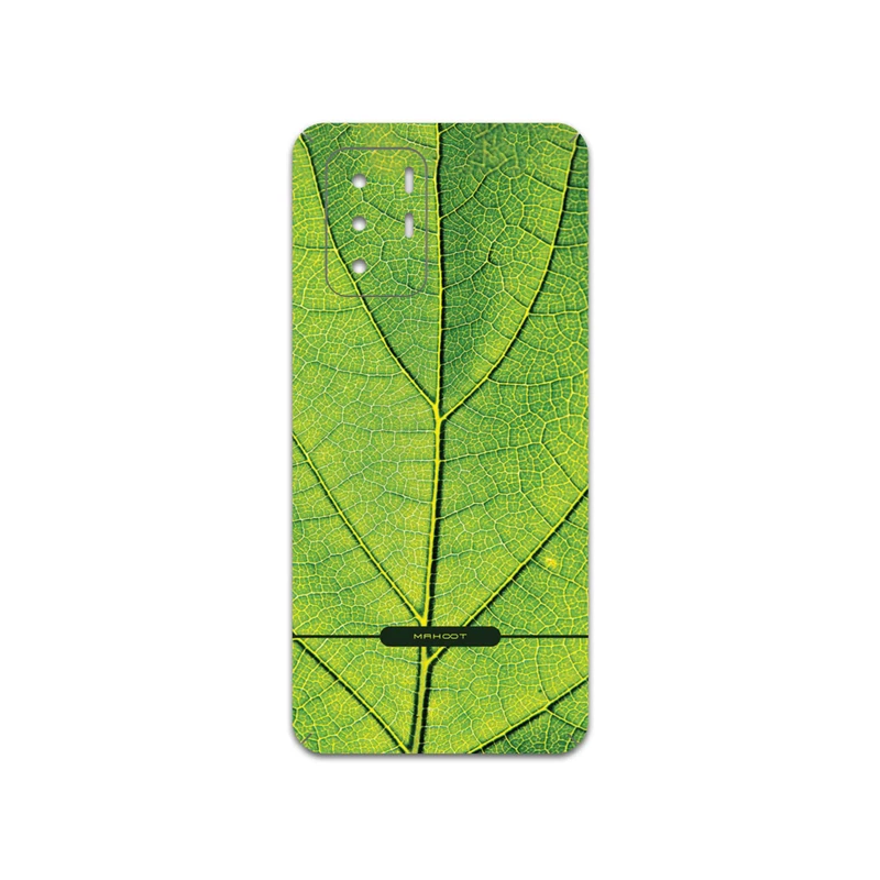 برچسب پوششی ماهوت مدل Leaf-Texture مناسب برای گوشی موبایل شیائومی Redmi Note 10 Pro (China)