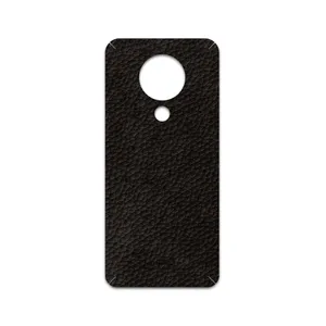 MAHOOT Dark-Brown-Leather Cover Sticker for Nokia 5.3