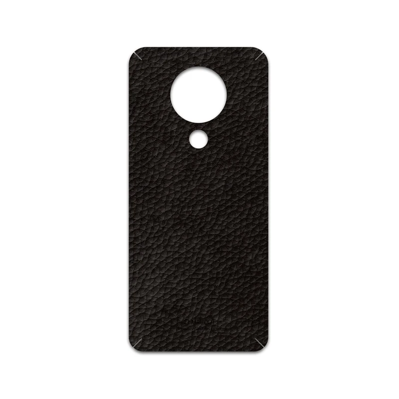 برچسب پوششی ماهوت مدل Dark-Brown-Leather مناسب برای گوشی موبایل نوکیا 5.3