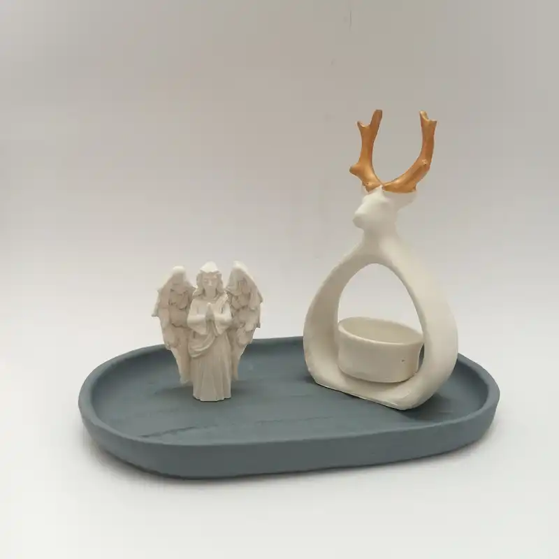 جاشمعی مدل وارمر طرح گوزن و فرشته کد 225