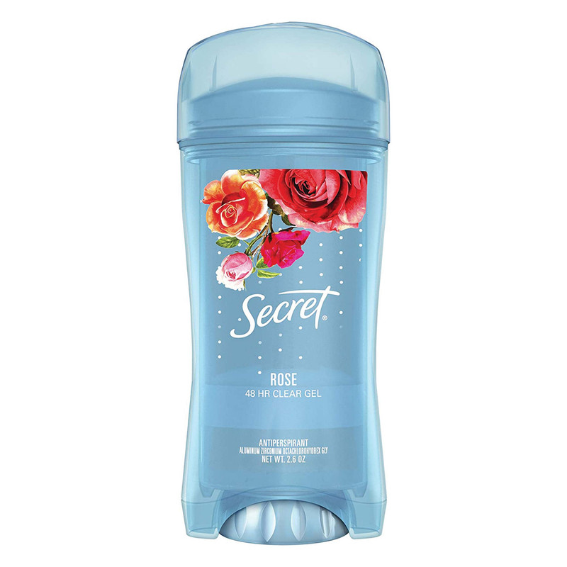ژل شفاف ضد تعریق زنانه سکرت مدل ROSE وزن 73 گرم