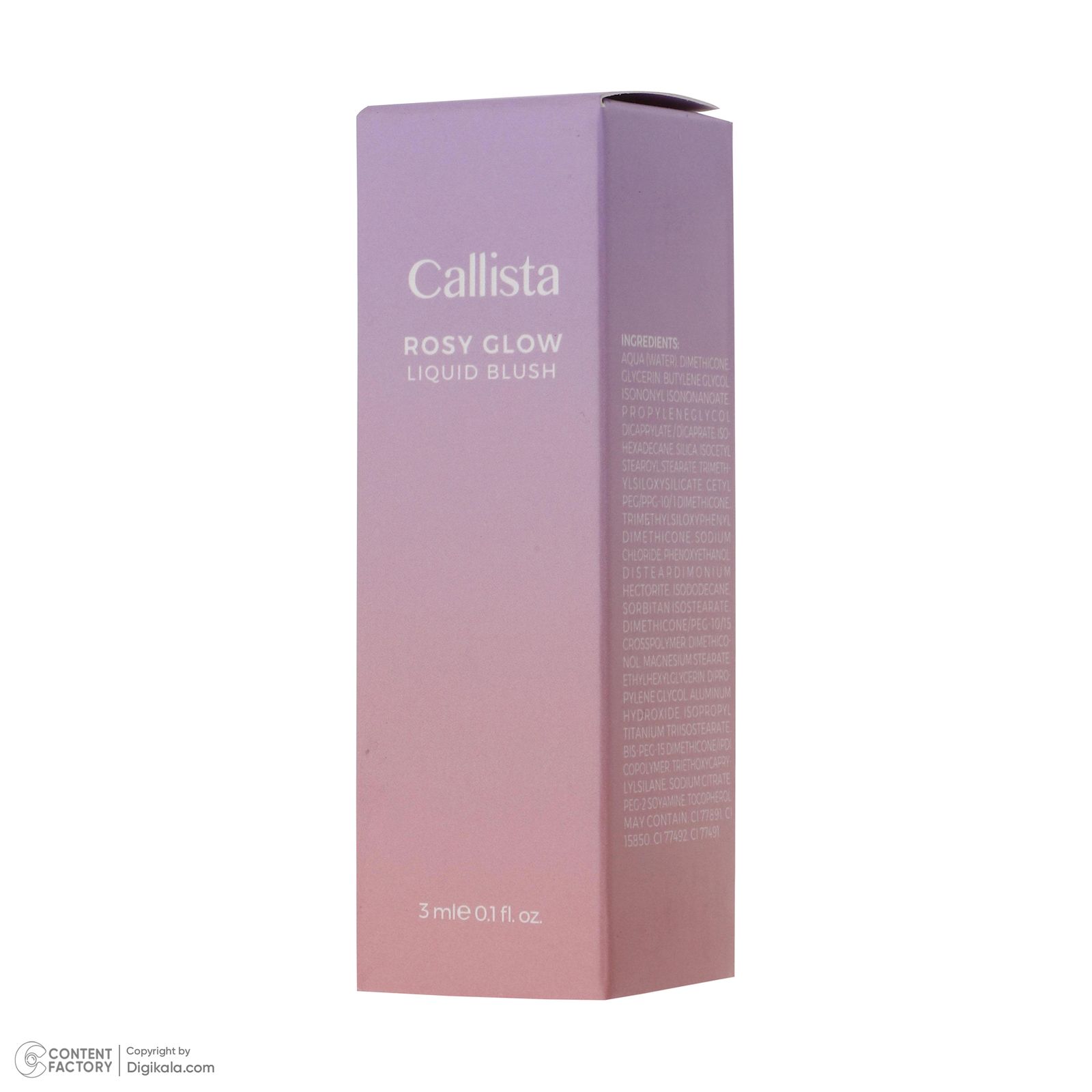 رژگونه مایع کالیستا مدل Rosy Glow شماره 10 -  - 5