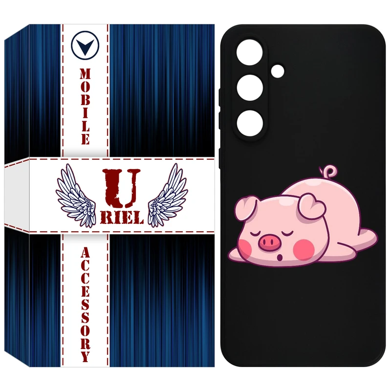 کاور یوریل مدل KSH کد 42 طرح پیگی مناسب برای گوشی موبایل سامسونگ Galaxy A35