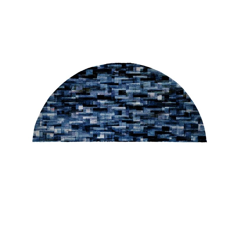 پادری مدل نیم دایره طرح کلاسیک کد 9143 سایز 90×45 سانتی متر