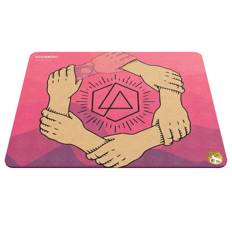 ماوس پد هومرو مدل A6146 طرح لینکین پارک