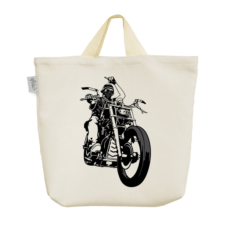 ساک خرید خندالو مدل موتور سیکلت Motorcycle کد 6086